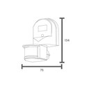Ver imagem 4 de Sensor de Presença Taschibra Tsp180p Bivolt Branco