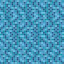 Ver imagem 3 de Papel de Parede Adesivo Pastilhas em Tons de Azul Escuro 5m