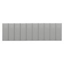 Ver imagem 4 de Kit 10 Cabeceiras Painel Modular Cama Box King Linho Cinza Madelina Decor