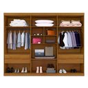 Ver imagem 3 de Guarda Roupa 6 Portas New Master Cinamomo Benetil