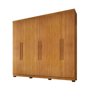 Guarda Roupa 6 Portas New Master Cinamomo Benetil