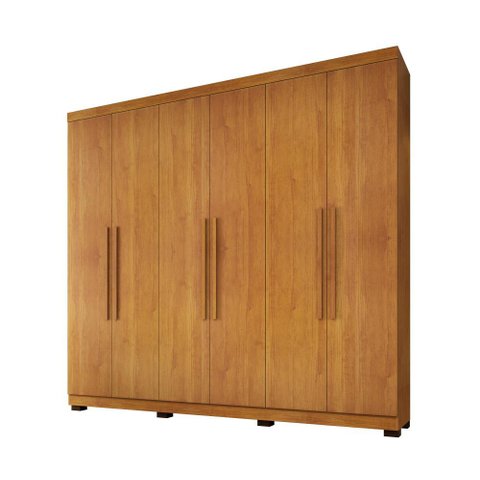 Guarda Roupa 6 Portas New Master Cinamomo Benetil