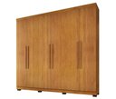 Ver imagem 1 de Guarda Roupa 6 Portas New Master Cinamomo Benetil
