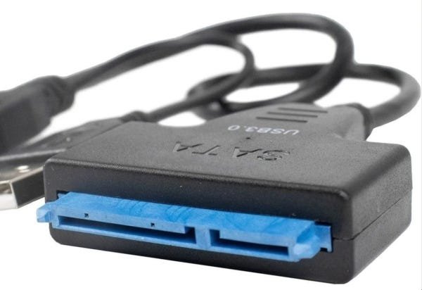 Cabo Adaptador SATA Ssd HD 2.5 e 3.5 para USB 3.0 - 2