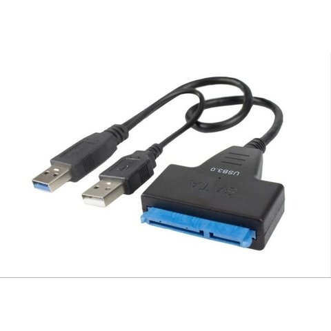 Cabo Adaptador SATA Ssd HD 2.5 e 3.5 para USB 3.0