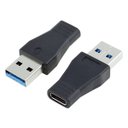 Ver imagem 1 de Adaptador Tipo-C Fêmea para USB 3.0 Macho