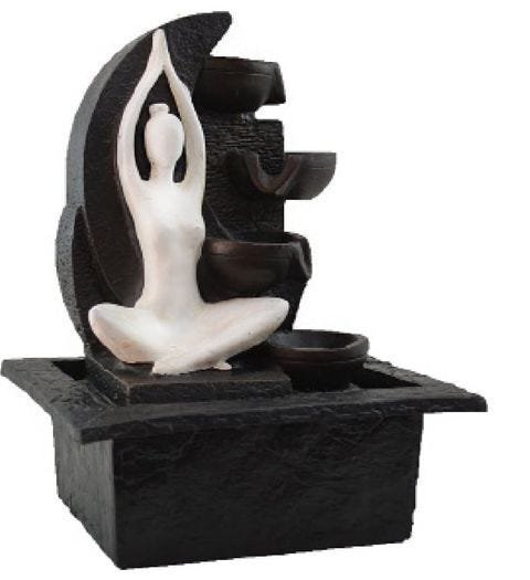 Fonte Decorativa Água Yoga 27 Cm