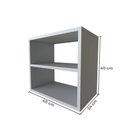 Ver imagem 6 de Nicho Cubo com Prateleira para Quarto Infantil Lema Kit Cubos