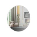 Ver imagem 2 de Painel Decorativo Redondo com Espelho 60x60cm Es11 Dalla Costa - Off White
