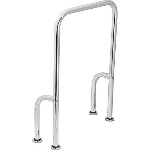 Barra de Apoio para Sanitário ou Cama Modelo Chão U 75x50cm