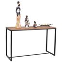 Ver imagem 1 de Aparador Para Sala De Jantar Estilo Industrial Preto Fosco