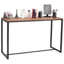 Ver imagem 1 de Aparador Estante para Quarto Estilo Industrial Preto Fosco