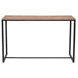 Aparador Estante para Quarto Estilo Industrial Preto Fosco - 3
