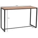 Ver imagem 5 de Aparador Estante para Quarto Estilo Industrial Preto Fosco