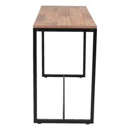 Aparador Estante para Quarto Estilo Industrial Preto Fosco - 4