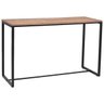 Aparador Estante para Quarto Estilo Industrial Preto Fosco - 2