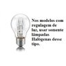 Luminária de Cristal Abajur Toque com Regulagem Luz 35cm Altura Cúpula Nude 3T37 T35 - 3