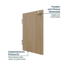 Módulo 45x180 2 Portas 1 Kit Prateleira Frame Cabecasa madeiramadeira - 10