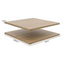 Ver mais imagens de Módulo 45x180 2 Portas 1 Kit Prateleira Frame CabeCasa MadeiraOriginals