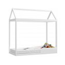 Ver imagem 1 de Cama Montessoriano Duda sem Grades Branco Acetinado