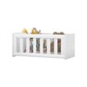 Mini Berço Lara 4 em 1 Multifuncinal Branco Alto Brilho - 4