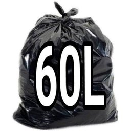 Saco De Lixo 50 Litros Preto 100 Unid. Resistentes - 1
