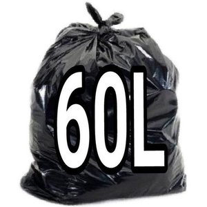 Saco De Lixo 50 Litros Preto 100 Unid. Resistentes
