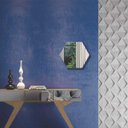 Ver imagem 3 de Painel Decorativo Haxágono com Espelho Colado 34,5x30cm Es1 Dalla Costa - Off White