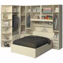 Ver imagem 4 de Dormitório de Casal sem Cama 1219s Carvalho Claro