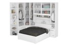 Ver imagem 4 de Guarda Roupa de Casal de Canto sem Cama 1219s Branco
