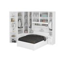 Ver imagem 4 de Guarda Roupa de Casal de Canto sem Cama 1219s Branco