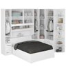 Dormitório de Casal sem Cama 1219s Branco - 2