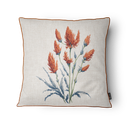 Ver imagem 2 de Kit 3 Capas de Almofada 43x43cm Microfibra Floral Floral Laranja Aquarela