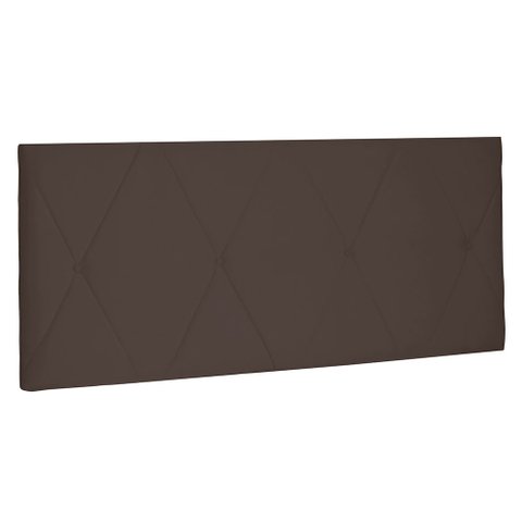 Cabeceira Painel Queen 1,60m Aquilla Suede - Pallazio - Marrom Café