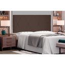 Ver imagem 3 de Cabeceira Painel Queen 1,60m Aquilla Suede - Pallazio - Marrom Café