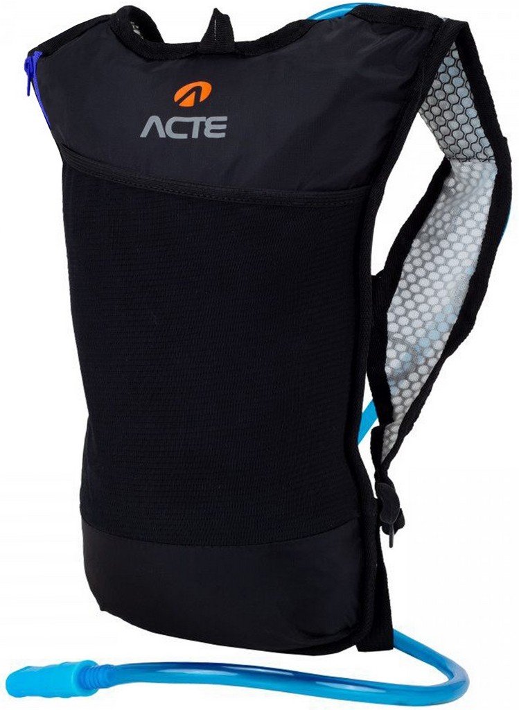Mochila Hidratação Impermeável com Bolsa D'Água Bike Reservatório 2 Litros Ciclismo Masculina - Azul - 4