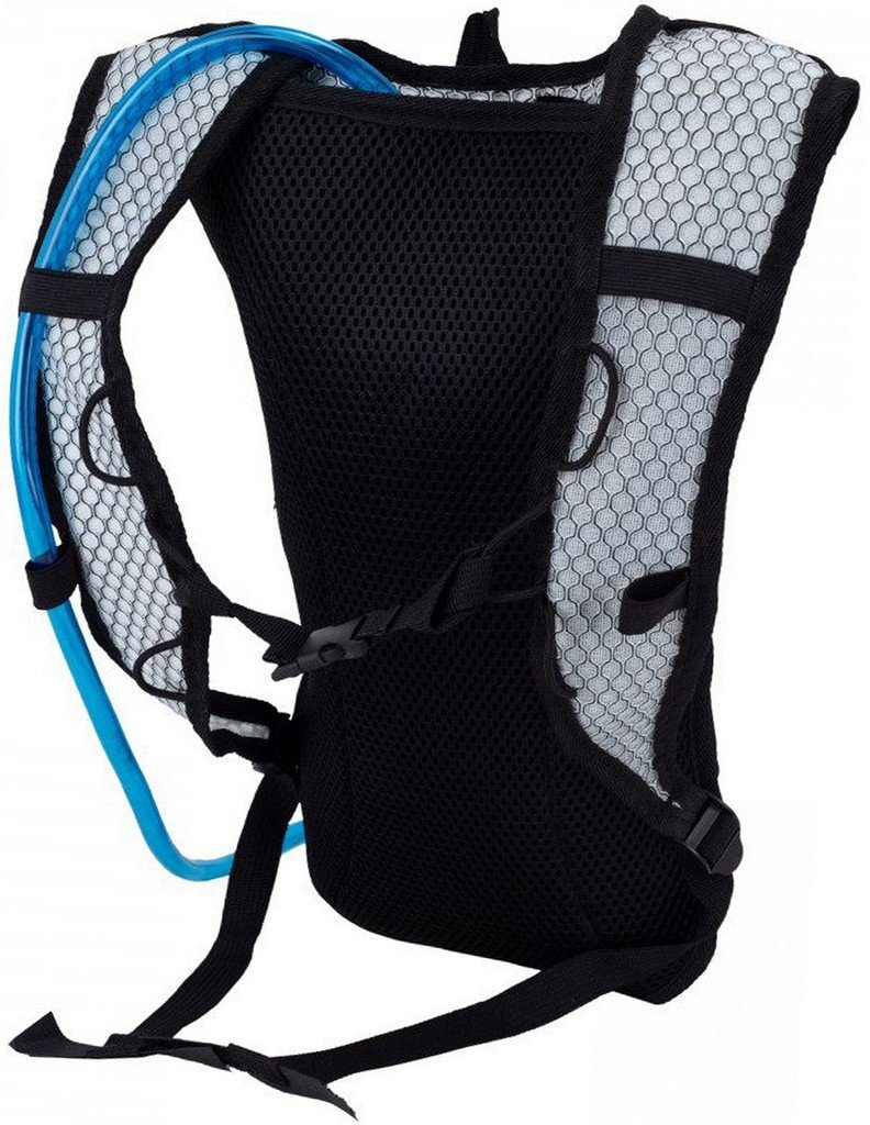 Mochila Hidratação Impermeável com Bolsa D'Água Bike Reservatório 2 Litros Ciclismo Masculina - Azul - 2