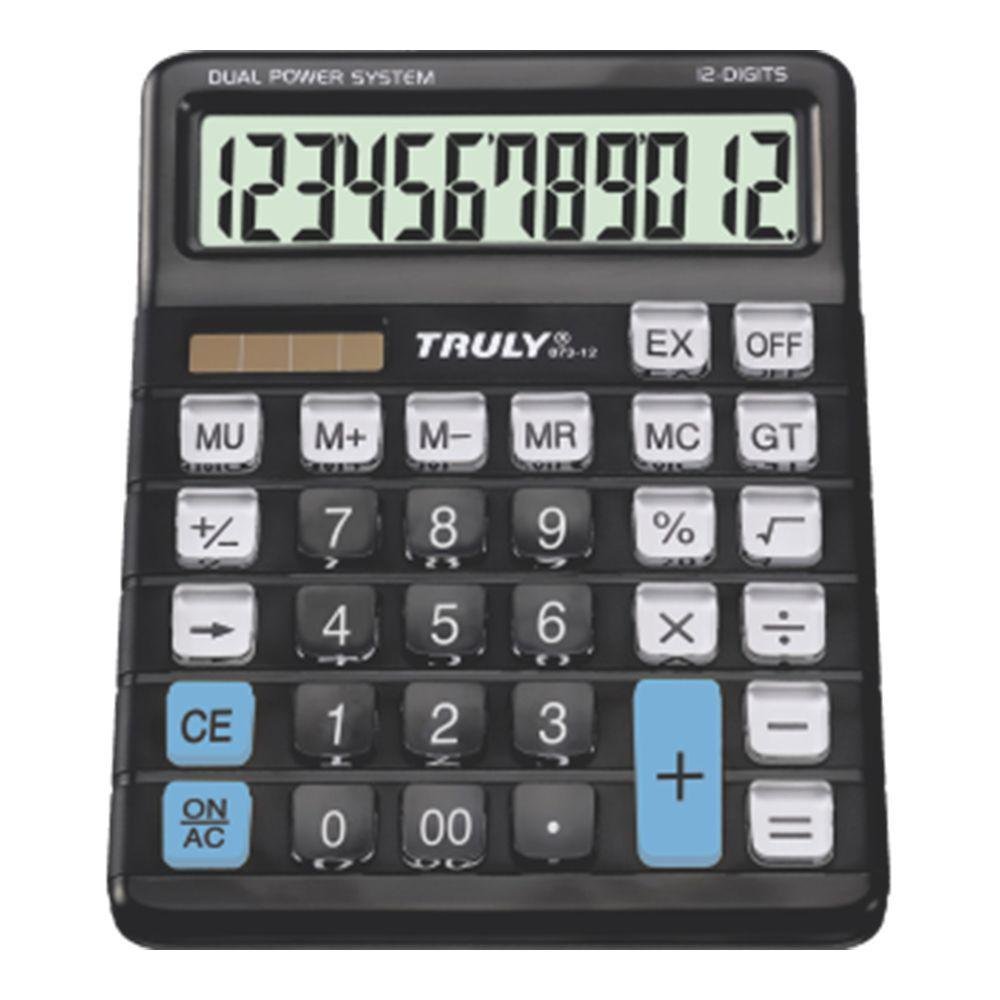 Calculadora de Mesa 12 Dígitos 873-12 Truly