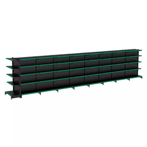 Gondola Centro 170 Fit Ate 8 Metros 1 Ponta Preto 85b Pe Verde