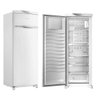 Freezer Vertical Brastemp 1 Porta Frost Free 228L Branco 127V Bvr28Mb - 1