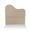 Ver imagem 1 de Cabeceira Casal Queen Estofada para Cama Box em Buclé