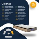 Ver imagem 6 de Cama Box + Colchão Gazin de Molas Ensacadas Pillow Top Air Pro Solteiro 88 cm