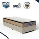 Ver imagem 4 de Cama Box + Colchão Gazin de Molas Ensacadas Pillow Top Air Pro Solteiro 88 cm