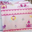Ver imagem 1 de Cobertor Bebê Menina Jolitex Microfibra Flannel Kyor Princesas