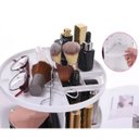 Ver imagem 2 de Organizador De Cosméticos E Maquiagem Giratório Display 360º - Branco