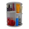 Organizador De Cosméticos E Maquiagem Giratório Display 360º - Branco - 5
