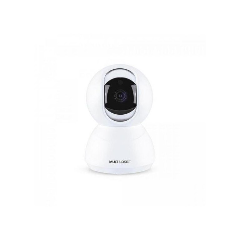 Câmera Robô Inteligente Full HD Wi-Fi SE221 Branca MULTILASER