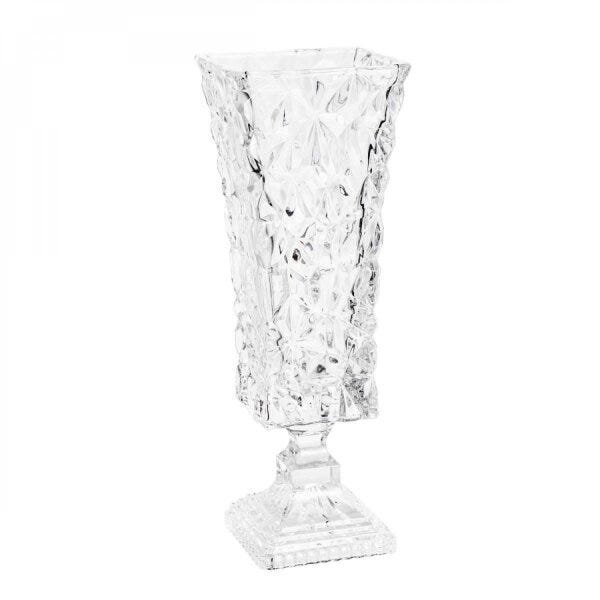 Vaso de Cristal com Pé Ice Rock 14,5cmx41cm Rojemac - 1