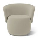 Ver imagem 3 de Kit Poltrona e Namoradeira Aisha Orgânica Suede Bege - Desk Design