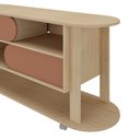 Ver imagem 3 de Rack para Tv até 65 Polegadas Ciclo 2 Portas Naturale/terracota - Pnr Móveis